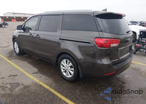 2017 Kia Sedona Lx из США, поврежденный, VIN KNDMB5C11H6331613